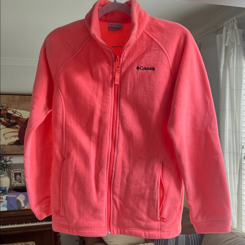 Columbia Kids Fleece Jacket - Bright Pink